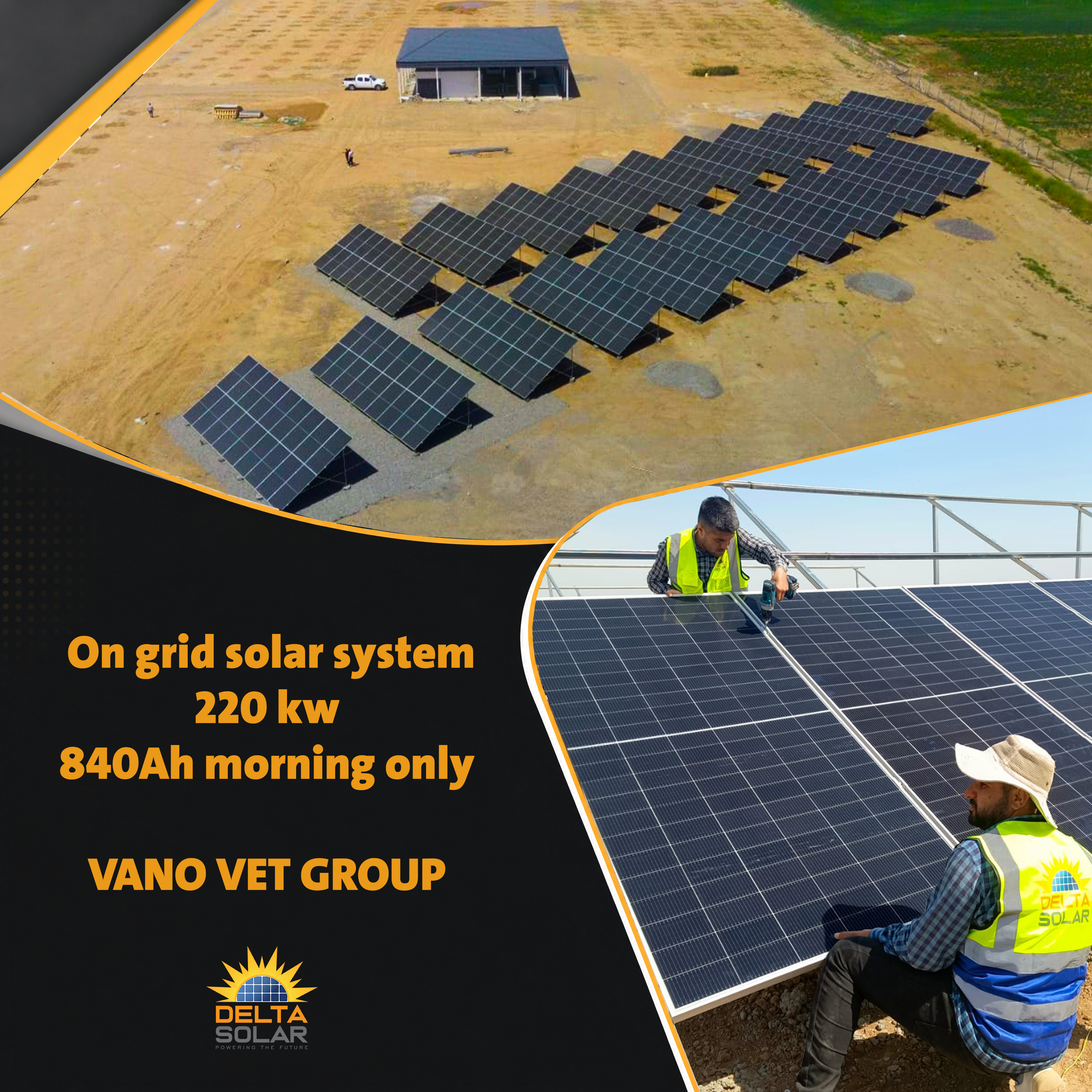 Vanovet Group solar installation